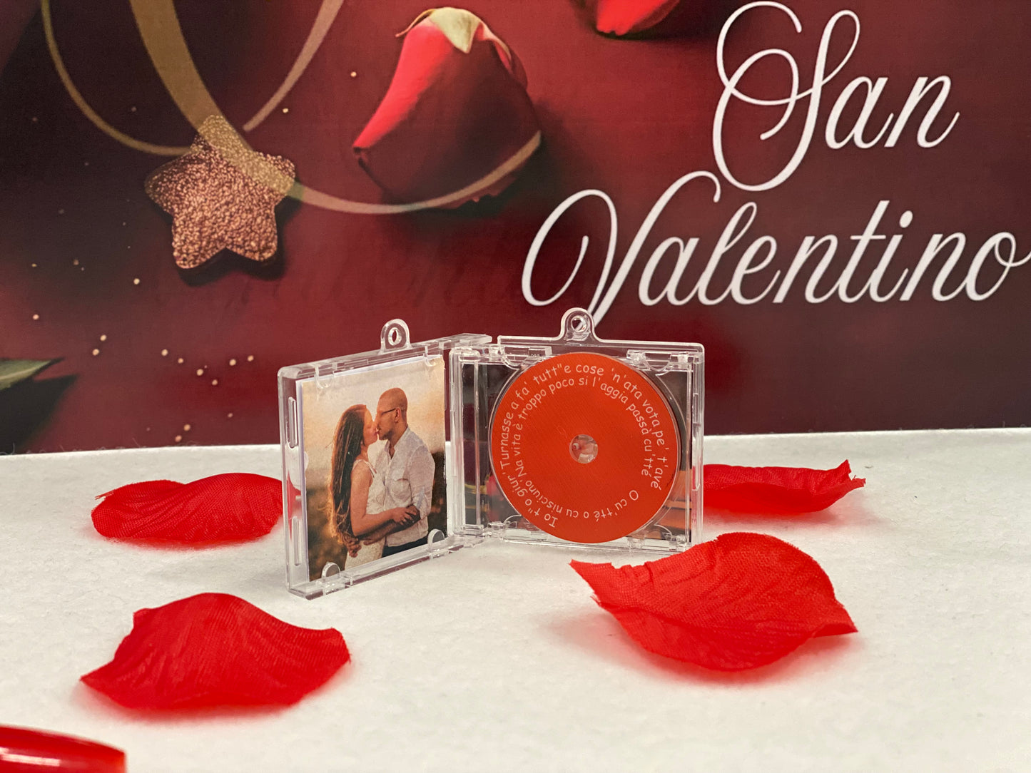 Portachiavi Mini Album con CD personalizzato