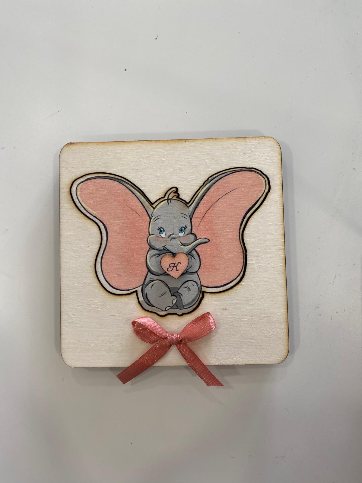 Invito 3D con stampa UV in legno