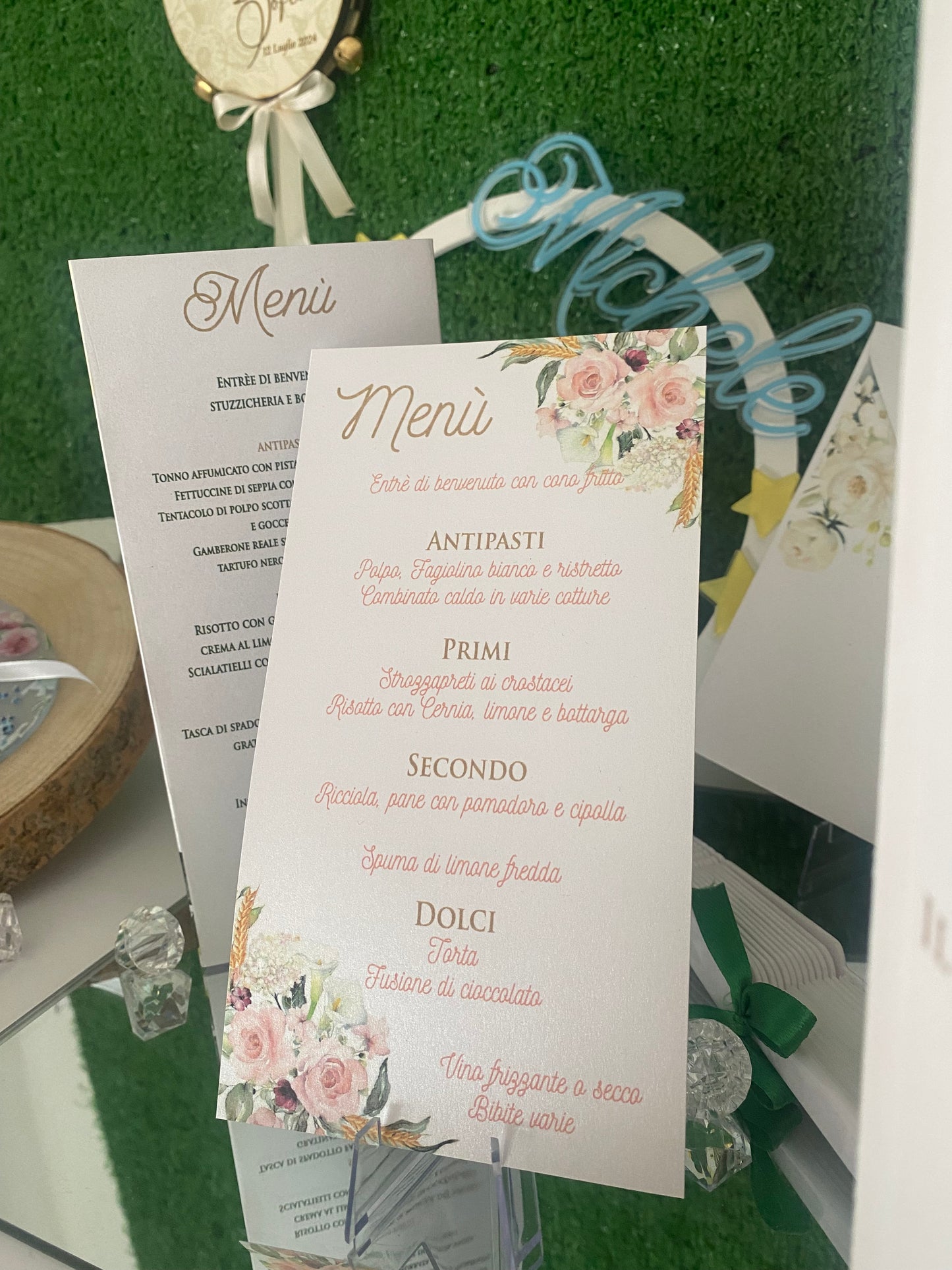 Menú Rettangolare
