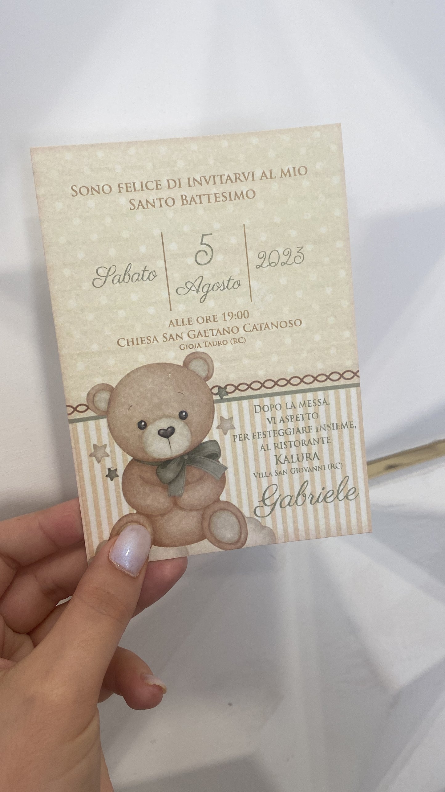 Invito Teddy