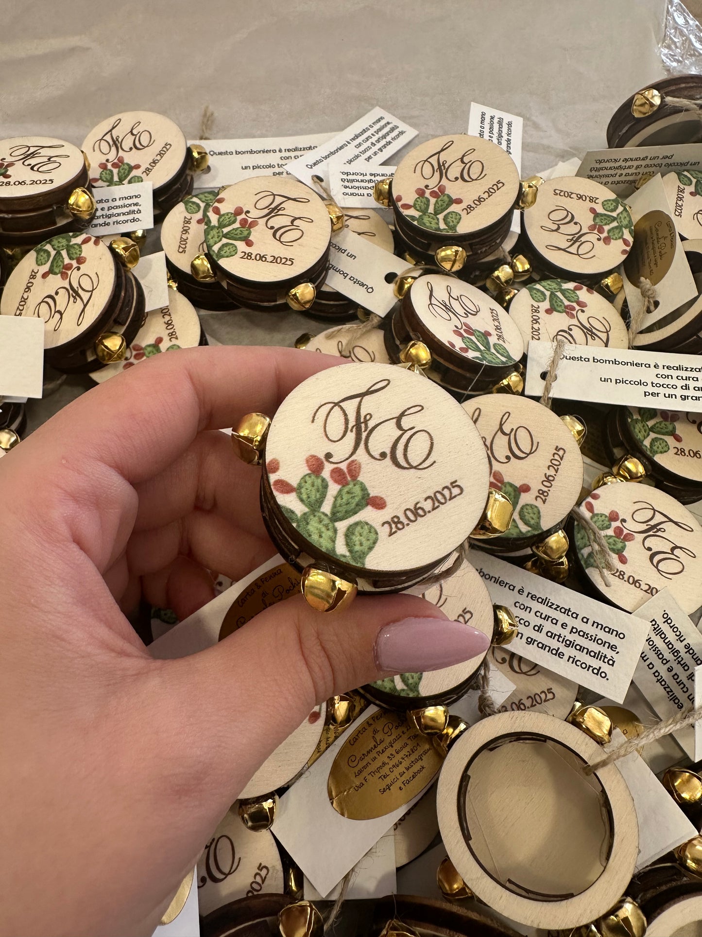 Tamburelli personalizzati