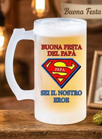 Boccale di Birra Superman