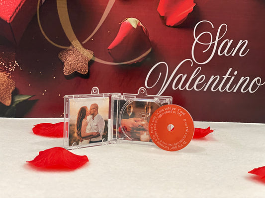 Portachiavi Mini Album con CD personalizzato