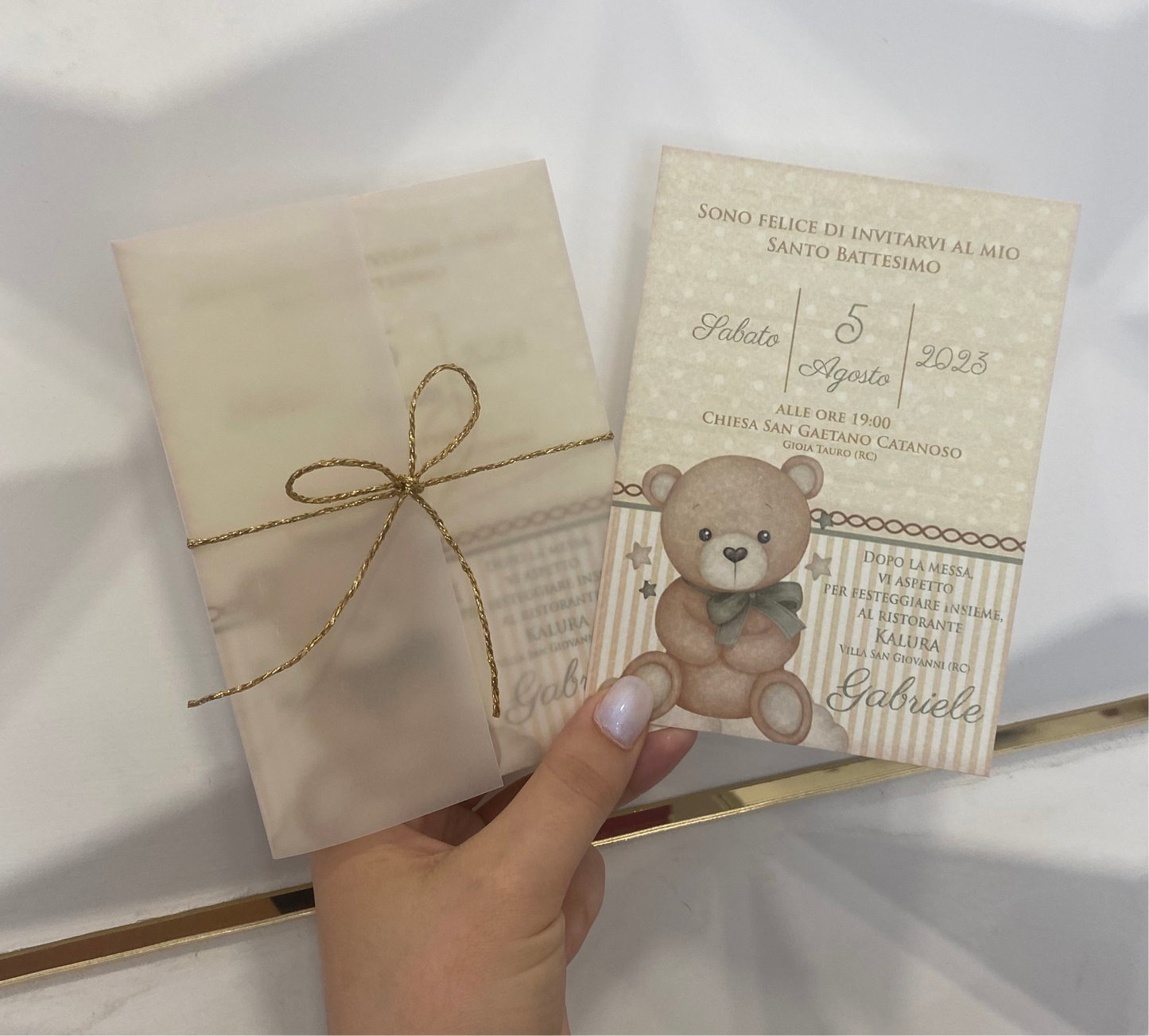 Invito Teddy