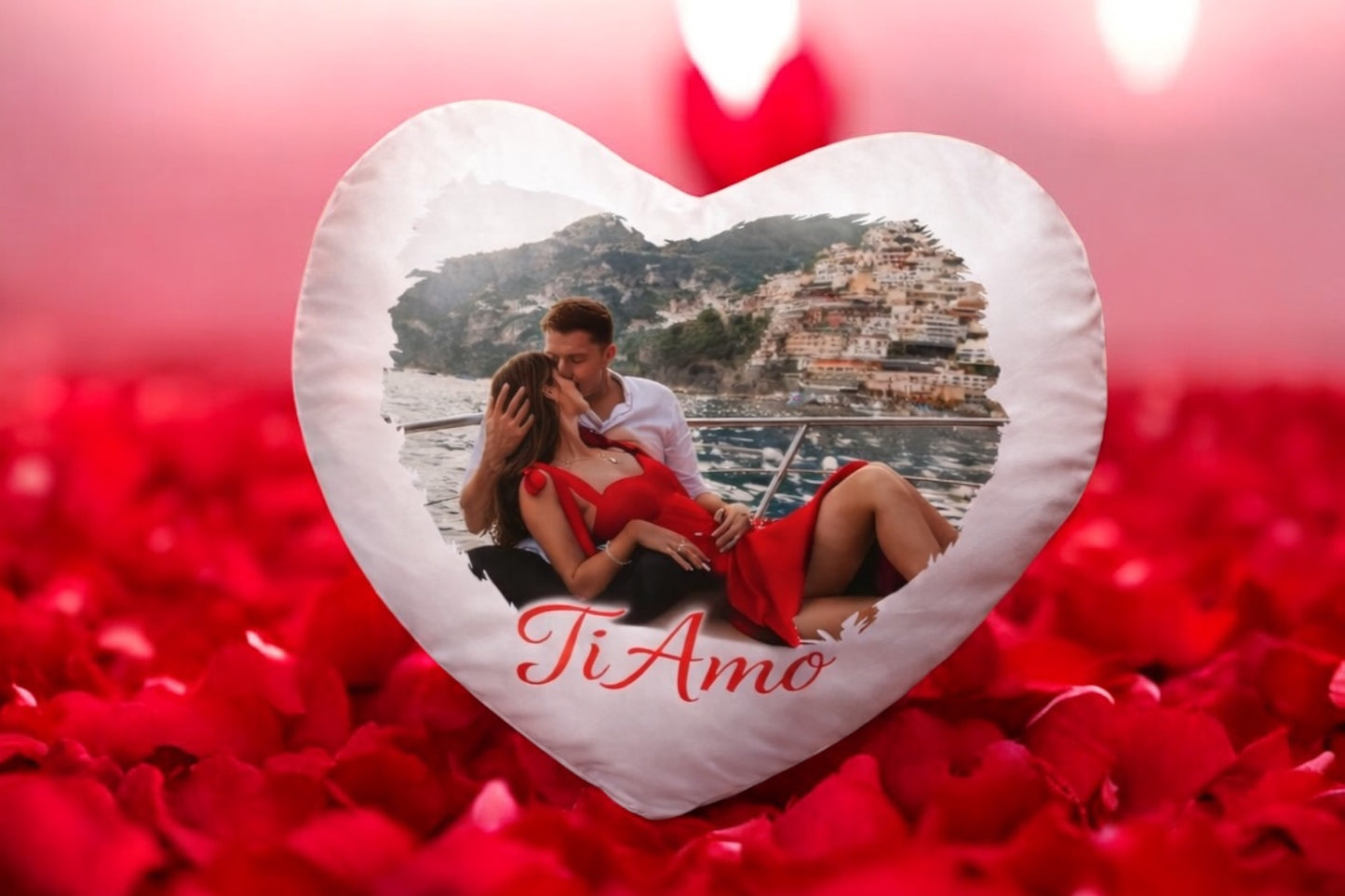 Cuscino a cuore personalizzato
